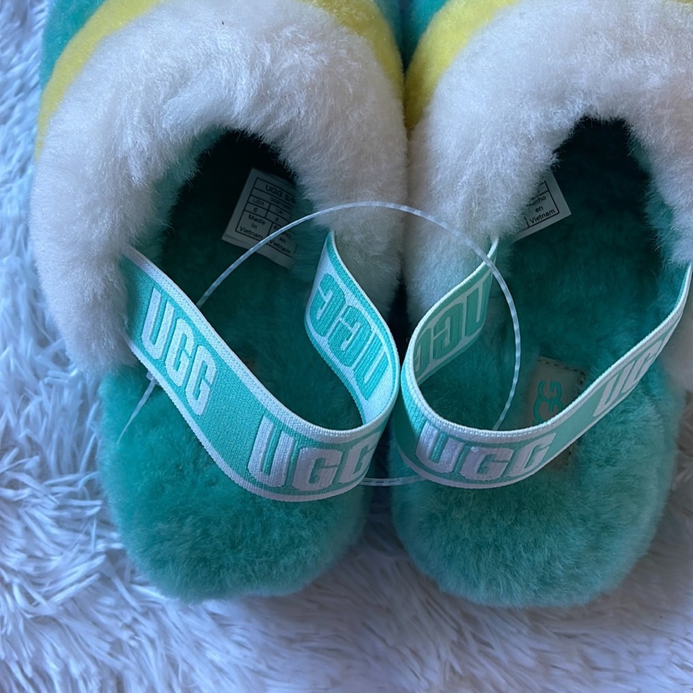 Ugg Yeti Fluff Yeah Multi-Color Slides - image 5